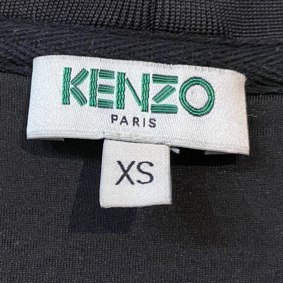 Kenzo Neoprene Oversized Logo Patch Sweatshirt XS - Picture 3 of 10